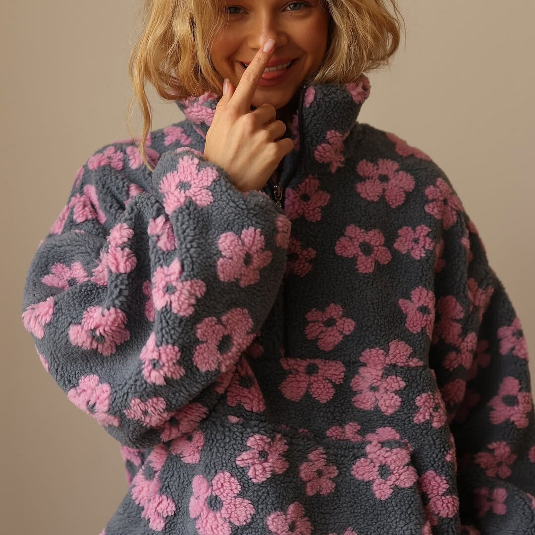 Anais | Blommig jacka