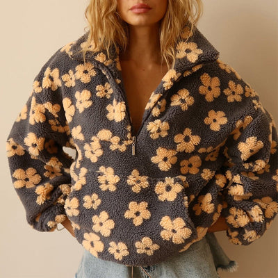 Anais | Blommig jacka