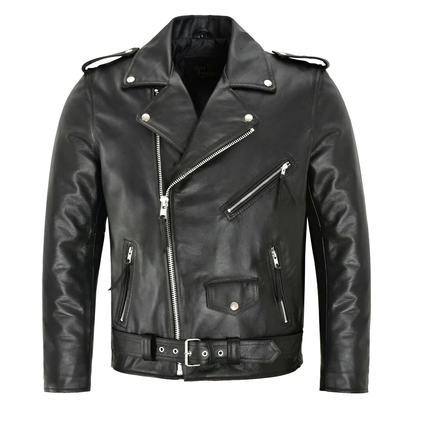 Brent | Klassisk bikerjacka