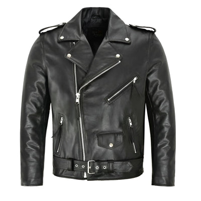 Brent | Klassisk bikerjacka