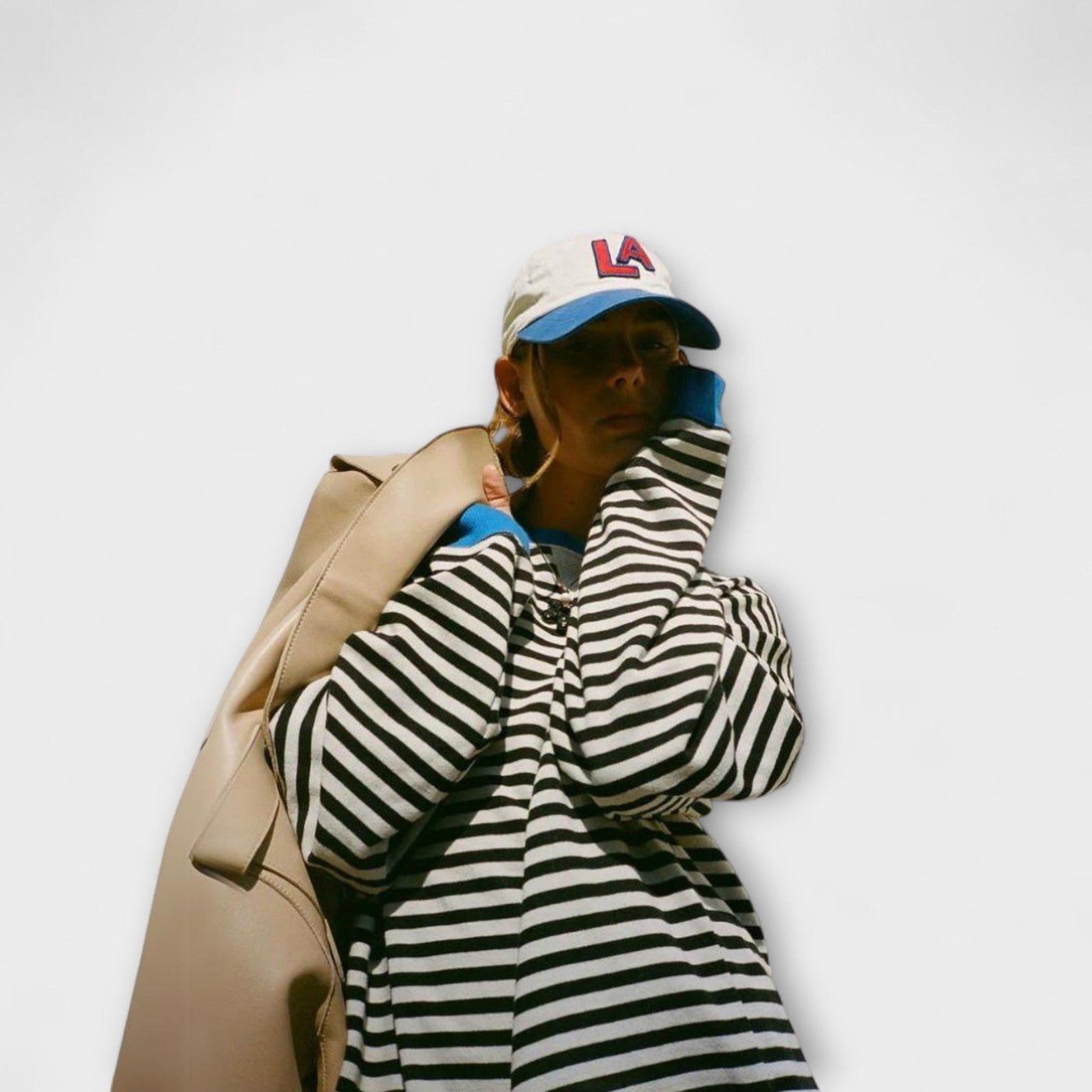 Ashley  | Randig oversize-tröja