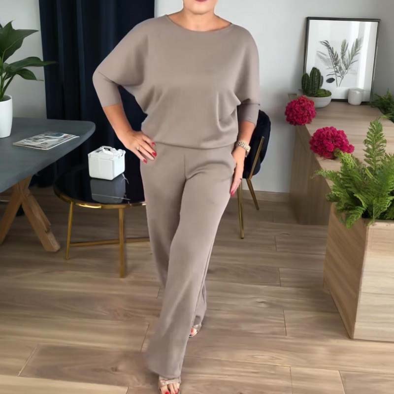 Saga | Elegant tredelat set med lång kofta